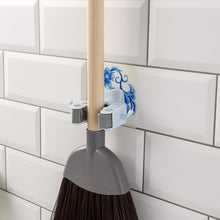 Wall Mounted Mop and Broom Holder Clip (1 Pc)