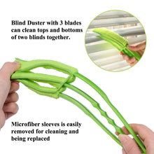 Window Blind Cleaner Brush with Microfiber Sleeves – Dusting Tool for Shutters & AC (1 Pc)