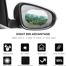 Anti-Fog & Anti-Scratch Rearview Car Mirror Film – HD Clear Protective Sticker for Safe Driving (1 Pc)
