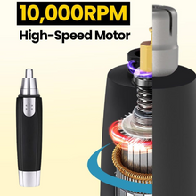 Sharp Steel Battery-Operated Ear and Nose Hair Trimmer