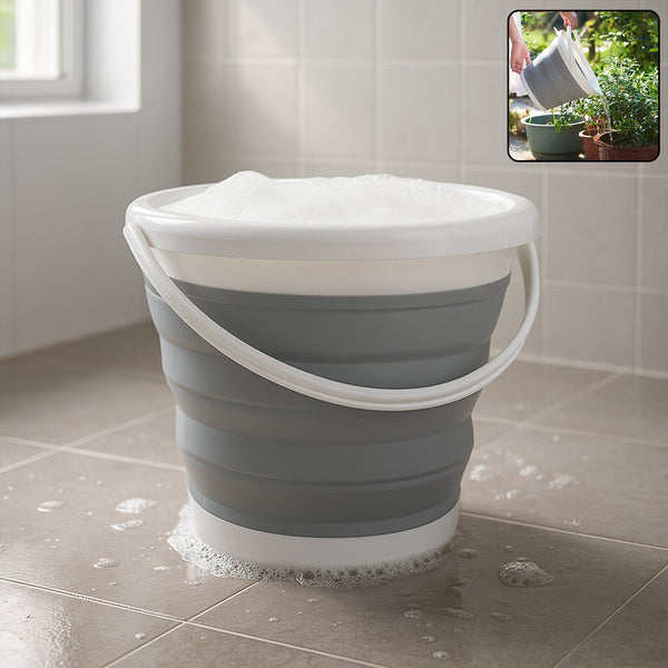 Collapsible Folding Bucket for Cleaning, Car Wash, Gardening & Travel (1 Pc / 23x16 Cm)