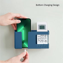 Wall Mounted Multi-Purpose Storage Holder – Mobile and Remote Control Organizer (1 Pc)