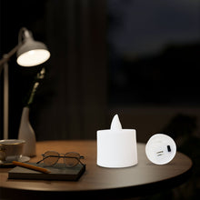 Blue LED Tea Light Candles (24 Pc)