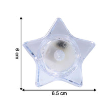 Flameless Star-Shaped LED Candles (4 Pc / Set)