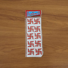 Traditional Decorative “Swastik” Sticker - (Set)
