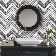 Waterproof Chevron Pattern Wall Sticker