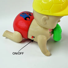 Battery Operated Crawling Baby Toy with Music