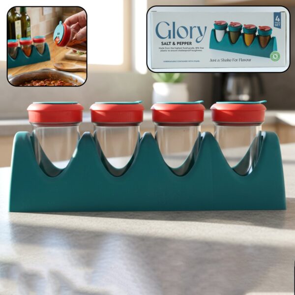 4-in-1 Multipurpose Spice Shaker Set (1 Set)