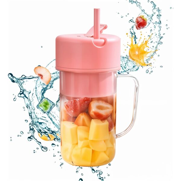 Portable Crusher Juicer With Handle & Straw - The Apna Mall