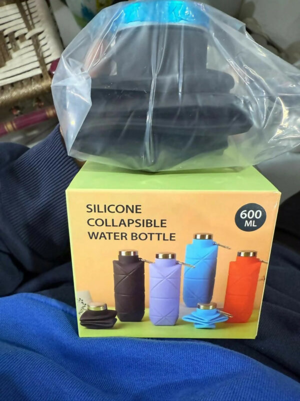 Collapsible Silicone Water Bottle