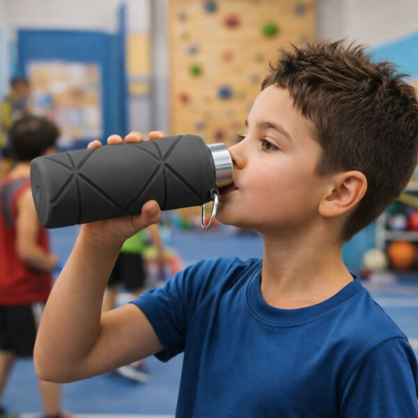 Collapsible Silicone Water Bottle