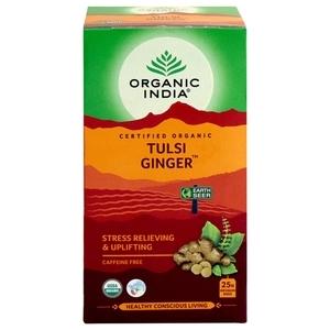 Organic India Tulsi Ginger Tea Bags 25 pcs