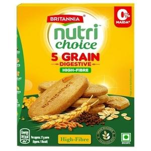 Britannia Nutri Choice 5 Grain Digestive Biscuits 192 g