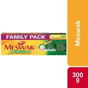 Meswak Complete Tooth & Gum Care Family Pack Toothpaste (200+ 100) g (Free Toothbrush)