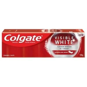 Colgate Visible White Sparkling Mint Fluoride Toothpaste 100 g