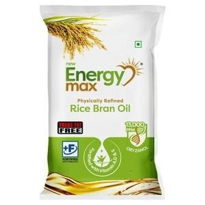 Energy Max Physically Refined Rice Bran Oil 805 g