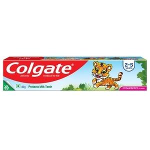 Colgate Strawberry Flavour Kids Toothpaste 40 g (2-5Y)