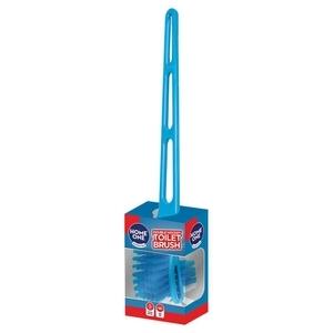 Home One Plastic Double Hockey Toilet Brush 1 pc