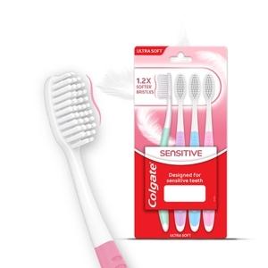Colgate Sensitive Ultra Soft Toothbrush (Pack of 4)