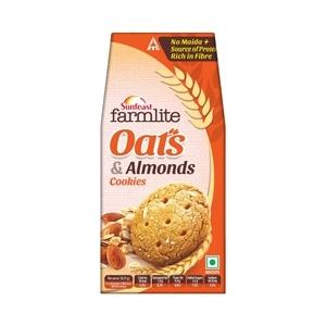 Sunfeast Farmlite Active Oats and Almonds Biscuits 150 g