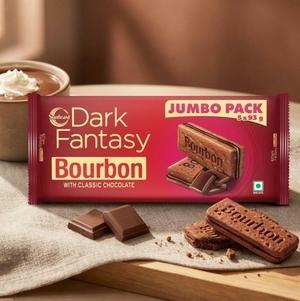 Sunfeast Dark Fantasy Bourbon Biscuit 450 g (90 g x 5 pcs)